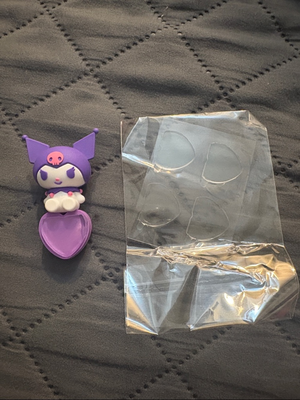 Sonix Purple Kuromi-Inspired 'Love Bug' Heart Charm